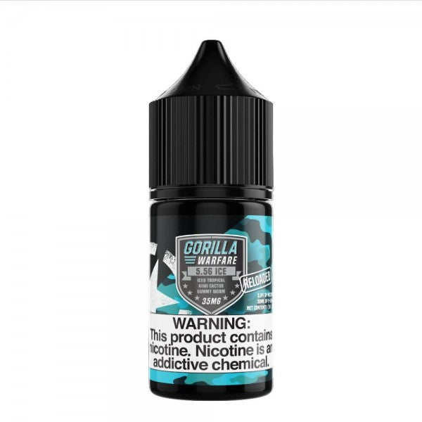 Gorilla Warfare 5.56 Reloaded on Ice Salt 30ml Cloud 9 Vapor Gorilla Warfare 5.56 Reloaded on Ice Salt 30ml Cloud 9 Vapor