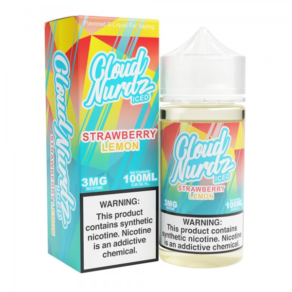Cloud Nurdz Strawberry Lemon Ice 100ml