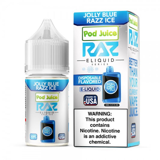 Pod Juice Jolly Blue Razz Salt 30ml