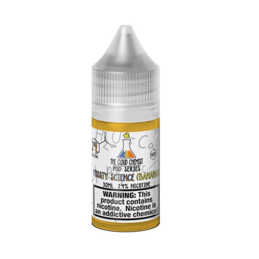 The Cloud Chemist Salt - Frosty Science Banana 30mL