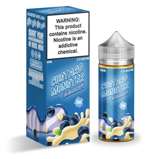 Custard Monster Blueberry Custard 100ml