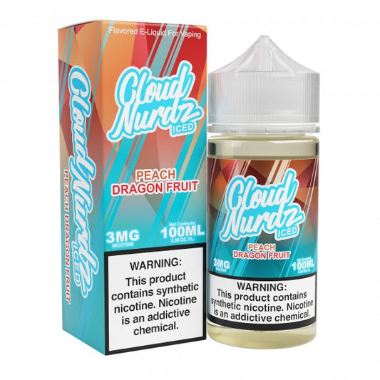 Cloud Nurdz Peach Dragonfruit Ice 100ml