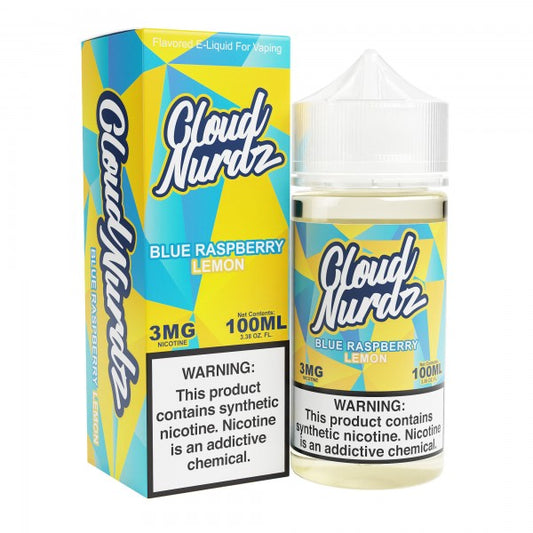 Cloud Nurdz Blue Raspberry Lemon 100ml