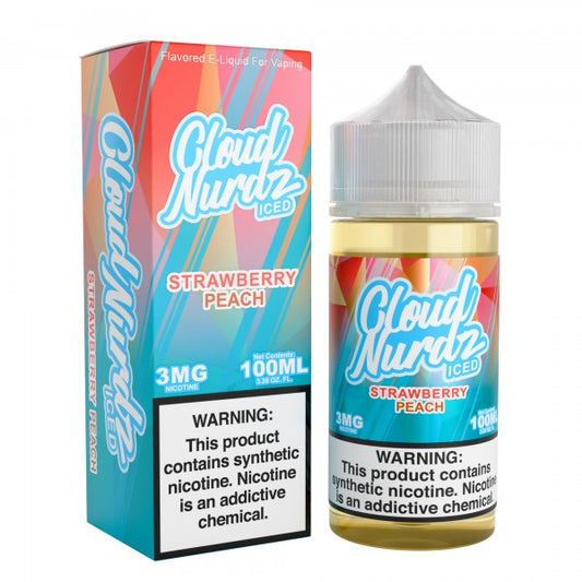 Cloud Nurdz Strawberry Peach Ice 100ml