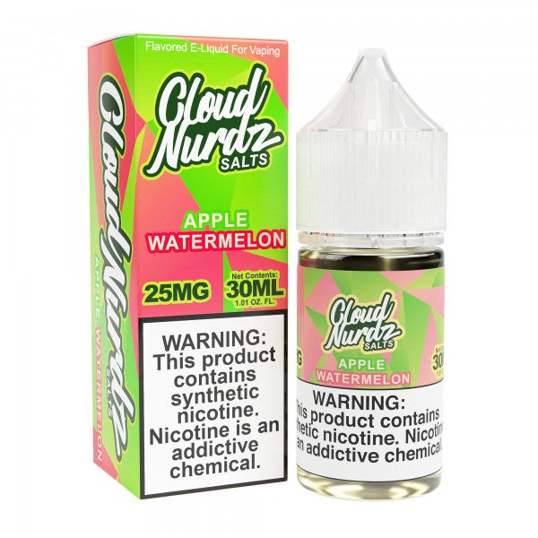 Cloud Nurdz Watermelon Apple Salt 30ml