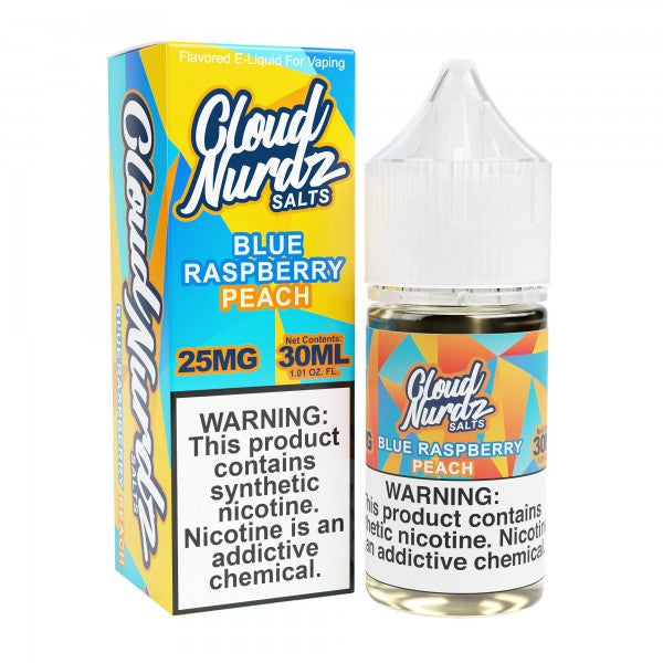 Cloud Nurdz Peach Blue Razz Salt 30ml