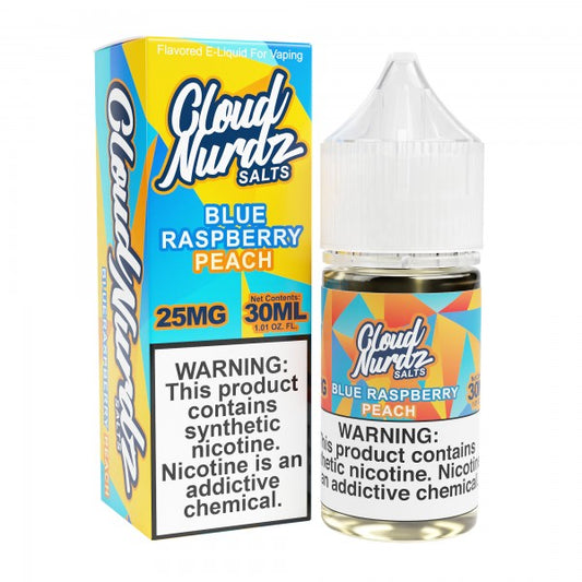 Cloud Nurdz Peach Blue Razz Salt 30ml
