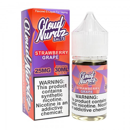 Cloud Nurdz Grape Strawberry Salt 30ml