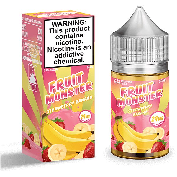 Fruit Monster Strawberry Banana Salt 30ml