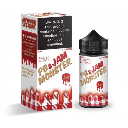 Jam Monster PB & Strawberry 100ml