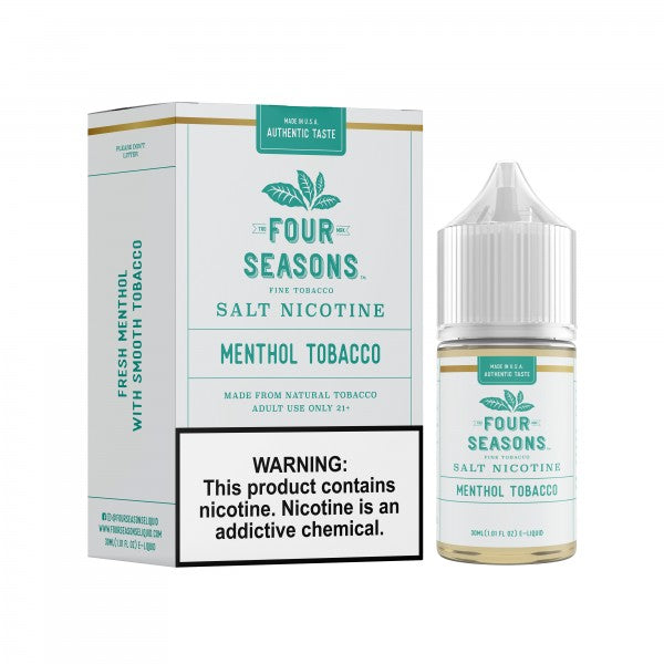 Four Seasons Menthol Tobacco Salt 30ml
