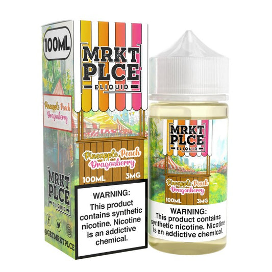 MRKT PLCE Pineapple Peach Dragonberry 100ml