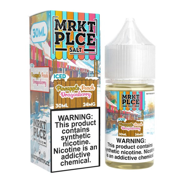 MRKT PLCE Pineapple Peach Dragonberry Ice Salt 30ml