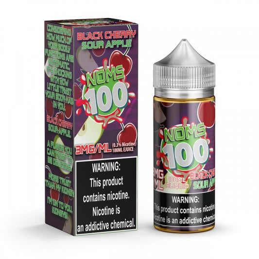 Noms 100 Black Cherry Sour Apple 100mL
