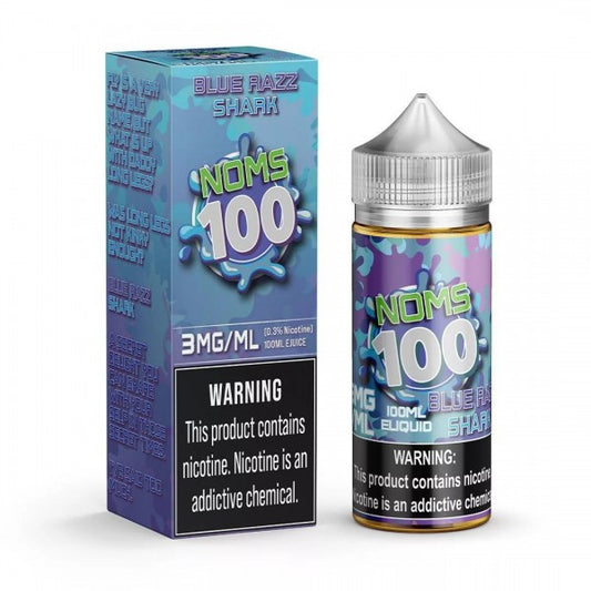 Noms 100 Blue Razz Shark 100mL