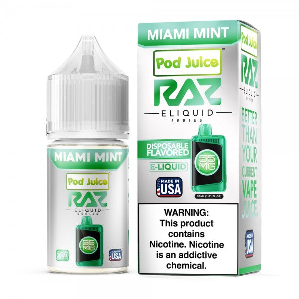 Pod Juice Miami Mint Salt 30ml