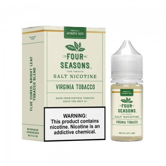 Four Seasons Virginia Tobacco Salt 30ml