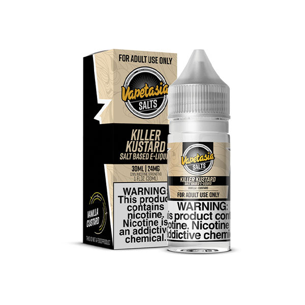Vapetasia Killer Custard (Vanilla) Salt 30ml