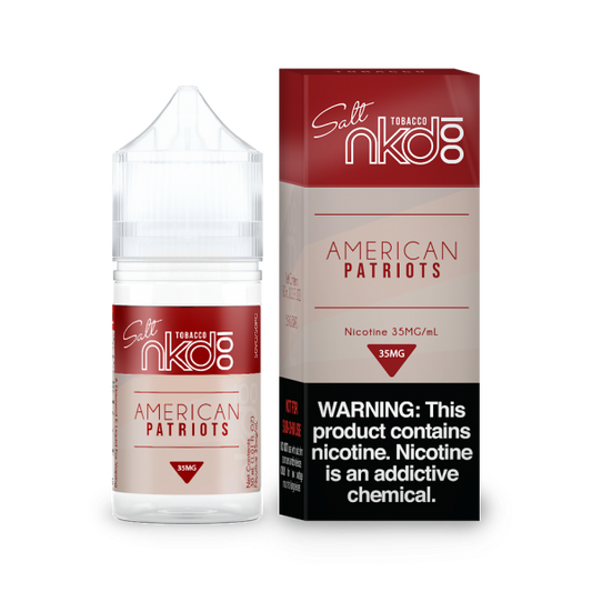 Naked 100 American Patriots Salt 30ml