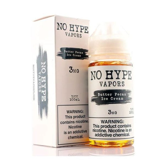 No Hype Butter Pecan Ice Cream 100ml