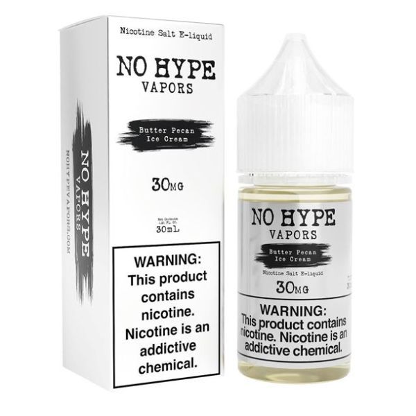 No Hype Butter Pecan Ice Cream Salt 30ml