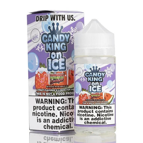 Candy King Strawberry Watermelon Bubblegum On Ice 100ml